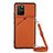 Coque Luxe Cuir Housse Etui Y02B pour Samsung Galaxy M80S Marron