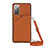 Coque Luxe Cuir Housse Etui Y02B pour Samsung Galaxy S20 FE (2022) 5G Marron