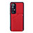 Coque Luxe Cuir Housse Etui Y02B pour Xiaomi Mi 10S 5G Rouge