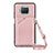 Coque Luxe Cuir Housse Etui Y02B pour Xiaomi Mi 10T Lite 5G Or Rose