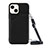 Coque Luxe Cuir Housse Etui Y04B pour Apple iPhone 13 Noir