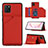 Coque Luxe Cuir Housse Etui Y04B pour Samsung Galaxy Note 10 Lite Rouge