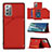 Coque Luxe Cuir Housse Etui Y04B pour Samsung Galaxy Note 20 5G Rouge