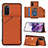 Coque Luxe Cuir Housse Etui Y04B pour Samsung Galaxy S20 5G Petit