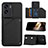 Coque Luxe Cuir Housse Etui YB1 pour Huawei Honor 90 Lite 5G Noir