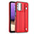 Coque Luxe Cuir Housse Etui YB1 pour Samsung Galaxy A13 4G Rouge