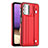 Coque Luxe Cuir Housse Etui YB1 pour Samsung Galaxy A32 5G Rouge