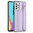 Coque Luxe Cuir Housse Etui YB1 pour Samsung Galaxy A53 5G Violet