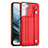 Coque Luxe Cuir Housse Etui YB1 pour Samsung Galaxy S21 FE 5G Rouge