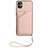 Coque Luxe Cuir Housse Etui YB2 pour Samsung Galaxy A04 4G Or Rose