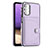 Coque Luxe Cuir Housse Etui YB2 pour Samsung Galaxy A13 4G Violet