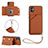 Coque Luxe Cuir Housse Etui YB2 pour Samsung Galaxy F04 Petit