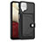 Coque Luxe Cuir Housse Etui YB2 pour Samsung Galaxy M12 Petit