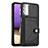 Coque Luxe Cuir Housse Etui YB2 pour Samsung Galaxy M32 5G Noir