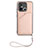 Coque Luxe Cuir Housse Etui YB2 pour Xiaomi Redmi 11A 4G Or Rose