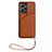 Coque Luxe Cuir Housse Etui YB2 pour Xiaomi Redmi Note 12 4G Marron