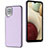 Coque Luxe Cuir Housse Etui YB3 pour Samsung Galaxy F12 Violet