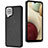 Coque Luxe Cuir Housse Etui YB3 pour Samsung Galaxy M12 Noir