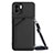 Coque Luxe Cuir Housse Etui YB3 pour Xiaomi Poco C50 Noir