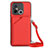 Coque Luxe Cuir Housse Etui YB3 pour Xiaomi Redmi 11A 4G Rouge