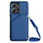 Coque Luxe Cuir Housse Etui YB3 pour Xiaomi Redmi Note 12 4G Bleu