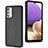Coque Luxe Cuir Housse Etui YB4 pour Samsung Galaxy A23 4G Noir