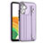 Coque Luxe Cuir Housse Etui YB4 pour Samsung Galaxy A34 5G Violet