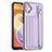 Coque Luxe Cuir Housse Etui YB4 pour Samsung Galaxy M04 Violet