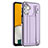 Coque Luxe Cuir Housse Etui YB4 pour Samsung Galaxy M44 5G Violet