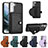 Coque Luxe Cuir Housse Etui YB5 pour Samsung Galaxy S22 5G Petit