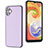 Coque Luxe Cuir Housse Etui YB6 pour Samsung Galaxy A04 4G Violet