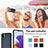 Coque Luxe Cuir Housse Etui YB6 pour Samsung Galaxy A22 5G Petit
