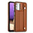 Coque Luxe Cuir Housse Etui YB6 pour Samsung Galaxy A23 5G Marron