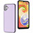 Coque Luxe Cuir Housse Etui YB6 pour Samsung Galaxy M04 Violet