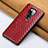 Coque Luxe Cuir Housse Etui Z01 pour Huawei Mate 20 X 5G Rouge