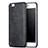 Coque Luxe Cuir Housse L01 pour Apple iPhone 6S Noir