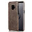 Coque Luxe Cuir Housse L01 pour Samsung Galaxy S9 Marron