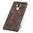 Coque Luxe Cuir Housse L02 pour Huawei Mate 9 Marron Petit