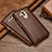 Coque Luxe Cuir Housse pour Huawei Mate 10 Pro Marron Petit