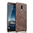 Coque Luxe Cuir Housse pour Samsung Galaxy C7 (2017) Marron