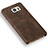 Coque Luxe Cuir Housse pour Samsung Galaxy Note 5 N9200 N920 N920F Marron Petit