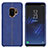 Coque Luxe Cuir Housse pour Samsung Galaxy S9 Bleu