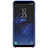 Coque Luxe Cuir Housse pour Samsung Galaxy S9 Plus Bleu Petit