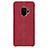 Coque Luxe Cuir Housse pour Samsung Galaxy S9 Rouge Petit