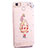 Coque Luxe Strass Diamant Bling Paon pour Huawei G8 Mini Rouge