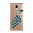 Coque Luxe Strass Diamant Bling Paon pour Huawei Honor Play 5X Bleu