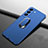 Coque Plastique Housse Etui Rigide Mat avec Support Bague Anneau Aimante Magnetique A01 pour Samsung Galaxy S23 5G Bleu