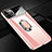 Coque Plastique Housse Etui Rigide Mat avec Support Bague Anneau Aimante Magnetique P02 pour Apple iPhone 11 Pro Max Petit