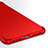 Coque Plastique Mat Protection Integrale 360 Degres Avant et Arriere D01 pour Apple iPhone 8 Plus Rouge Petit