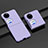 Coque Plastique Mat Protection Integrale 360 Degres Avant et Arriere Etui Housse BH2 pour Huawei P60 Pocket Violet Clair